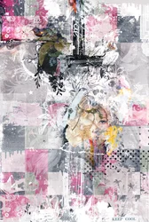 Nature Patchwork, 2016 (Collage på duk)