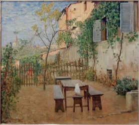 Septembermorgen i Settignano