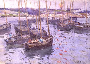 Båtar i hamnen