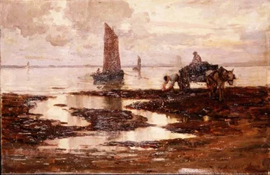 Stilla kväll (olja på duk)