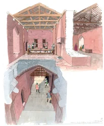 Goodrich Castle, c1100-talet, 1990-2010