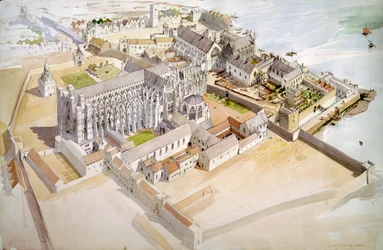Jewel Tower, Westminster, c1510, c1990-2010.