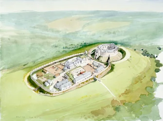 Restormel Castle, 1300-talet, c1990-2010