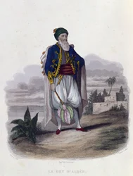 Hussein Pacha (1765-1838), Algiers sista död (1818-30), 1846