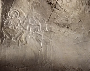 Buddhistiska scener, Dvaravati-perioden (rock)