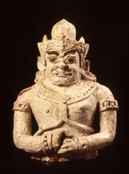 Figur av en Yak, eller jätte, Sukhothai-period, 1300-1400-talet (glaserat stengods)