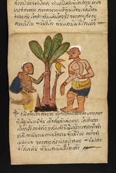 Or. 16482, f.21 ”Satra”: Om spådomskonst och råd för ett lyckligt och hälsosamt liv (vikbok av papper)