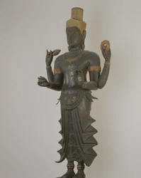 Staty av Vishnu (brons)