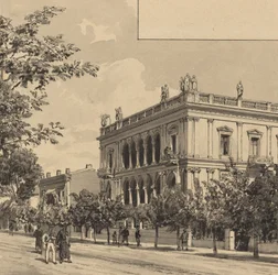 Heinrich Schliemanns hus, 1890.
