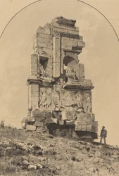 Monument av Philopappos, 1890.