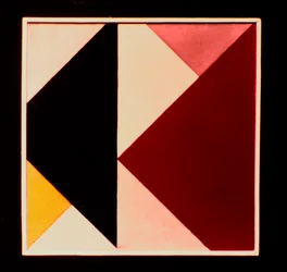 Motkomposition XIII, 1925-1926