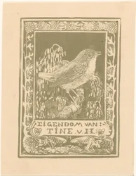 Ex libris av Tine van Hoytema