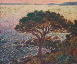 Cap Bénat, tall vid kusten