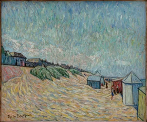 Strandbild från Knocke