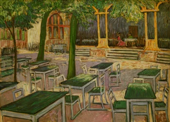 Värdshusträdgård i Baumgartenbrück