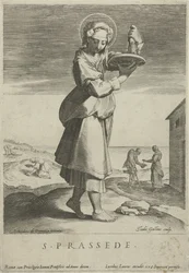 Heilige Praxedis S. Prassede (titel på objekt)