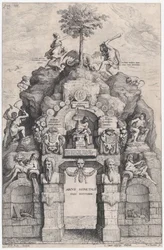 Entréparad...Ferdinand, österrikarna. Antwerpen, 1635