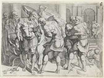 Försoning mellan Odysseus och Ithacan-rebellerna The Labours of Odysseus (serietitel)