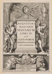 Titelsida för Agostino Mascardi, Silvarium Libri IV