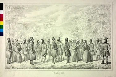 Teplice minnen. badsäsong 1833. ark 4