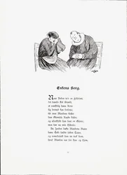 Illustration hämtad från boken Berättelser av Munthe, Peter och utgiven av Dybwad (nr, 1896)