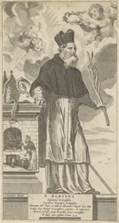 H. Albinus van Angers St Albinus. Biskop och biktfader (titel på objekt)