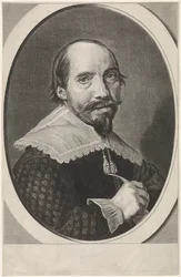 Porträtt av Theodore Bleuet
