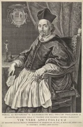 Porträtt av Zacharias de Mez, biskop av Tralles