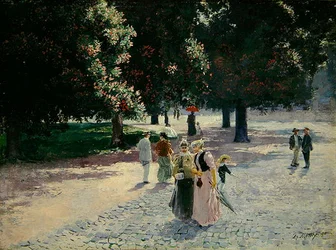 Vid kanten av parken