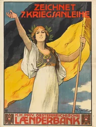 Prenumerera på 7:e krigslånet, 1917.