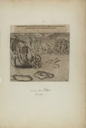 Appellit navis gallicai: qui inerant, redimunt a barbaris gossip pium ... (från boken Americae, del tre)