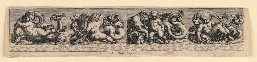 Dekorativ panel: Sea Monsters