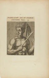 Nacol-Absov, Roi Du Promon-/toire des.... (från boken Les Vrais Pourtraits et Vies des Hommes Illustres)