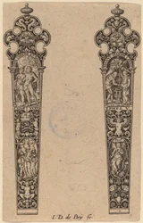 Prydnad för knivhandtag