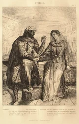 Othello-svit: nr 2 (akt 1, scen 3: Othello talar med Desdemona)