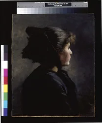 Munich Girl (olja på duk)