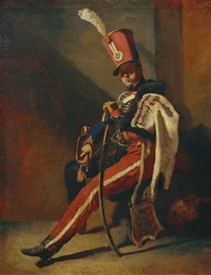 The Orleans Hussars trumpetare