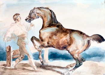 Le Dressage, tidigt 1800-tal.