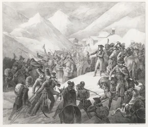 Passagen över Mont Saint-Bernard (Crossing of Mount Saint Bernard)