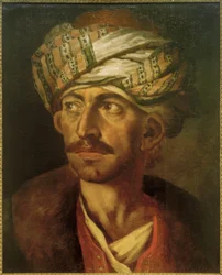 Mansporträtt (förmodligen Mustafa)