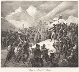 Passage du Mont St. Bernard (Napoleons armé som korsar St. Bernard-passet)