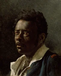Study of a Model, c.1818-19 (olja på duk)