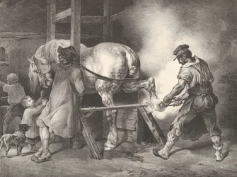 Den flamländska hovslagaren, 1822.