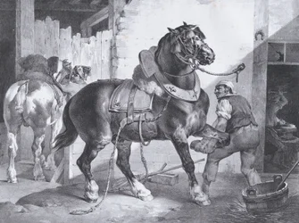 Den franske smeden, 1822.