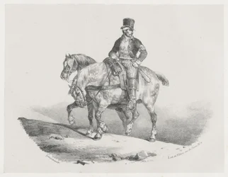 En postiljon eller De två inspända hästarna (A Postilion or The Two Harnessed Horses)