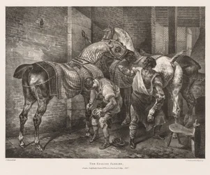 Olika ämnen från livet och på sten: The English Farrier
