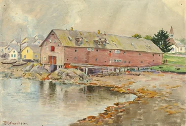 Gamla lagret, Sitka, ca. 1880-1914.