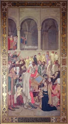 The Miracle of St. Genevieve, 1883 (väggmålning)