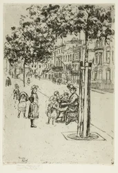 Chelsea barn, Chelsea Embankment