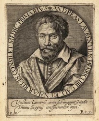 Andre du Laurens, fransk læge, gift